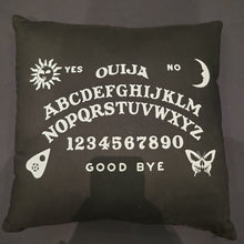 Load image into Gallery viewer, Ouija Board Glitter Throw Pillow