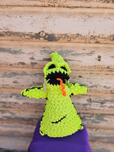 Load image into Gallery viewer, Handmade Crocheted Oogie Boogie Doll