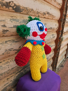 Handmade Crocheted Killer Klowns Shorty Doll