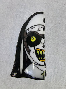 Horror Hair Claw Clip - The Nun