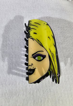 Load image into Gallery viewer, Horror Hair Claw Clip - Chucky and Tiffany