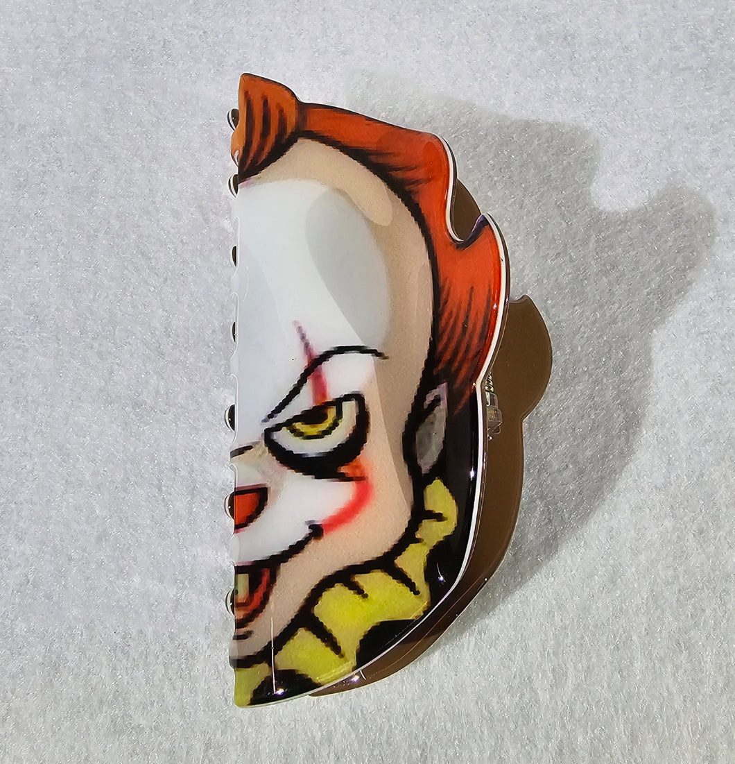 Horror Hair Claw Clip - Pennywise