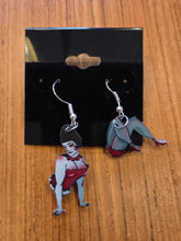 Load image into Gallery viewer, Beetlejuice Girl On Couch Earrings