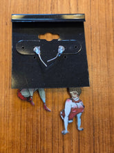 Load image into Gallery viewer, Beetlejuice Girl On Couch Earrings