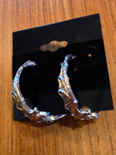 Load image into Gallery viewer, Bat Hoop Earrings