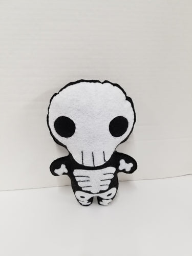 Skeleton Felt Plushie