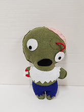 Load image into Gallery viewer, Zombie Felt Plushie