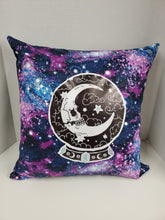 Load image into Gallery viewer, Crystal Ball Galaxy Throw Pillow