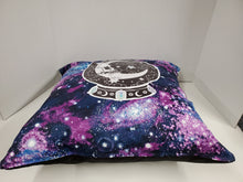 Load image into Gallery viewer, Crystal Ball Galaxy Throw Pillow