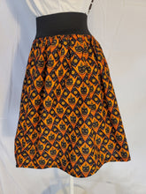 Load image into Gallery viewer, Vintage Halloween Cat Skirt