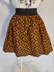 Vintage Halloween Cat Skirt