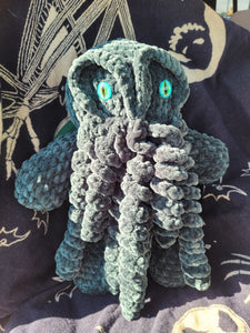 Handmade Crocheted Cthulhu Doll