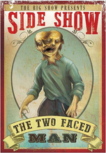Load image into Gallery viewer, Two Faced Man Freak Show T-Shirt